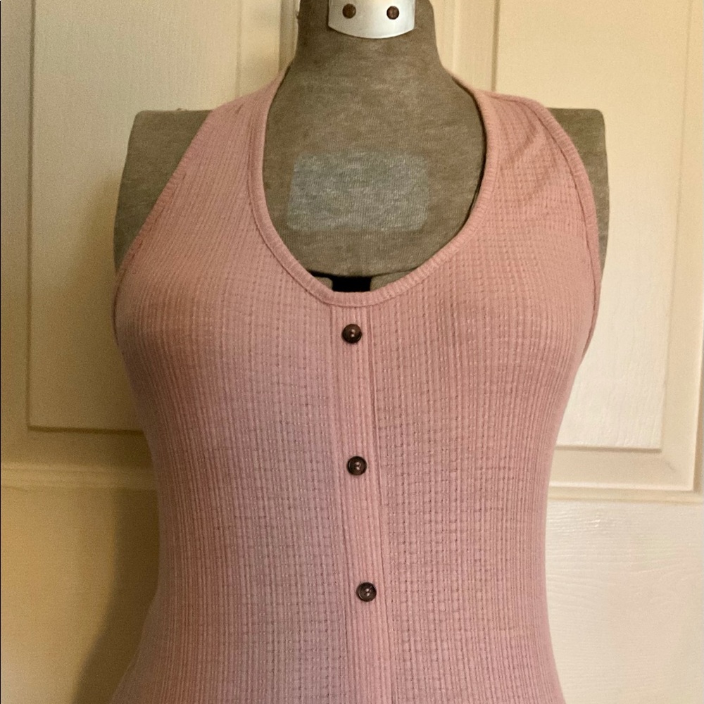 Caution To The Wind stretchy halter top~size S